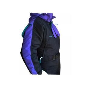 Mens or Women's Unisex VTG Columbia 80s 90s Full Ski Suit Retro Small